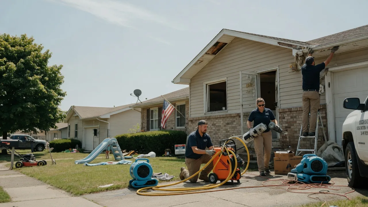 Water Damage Restoration in Trenton, IL near me